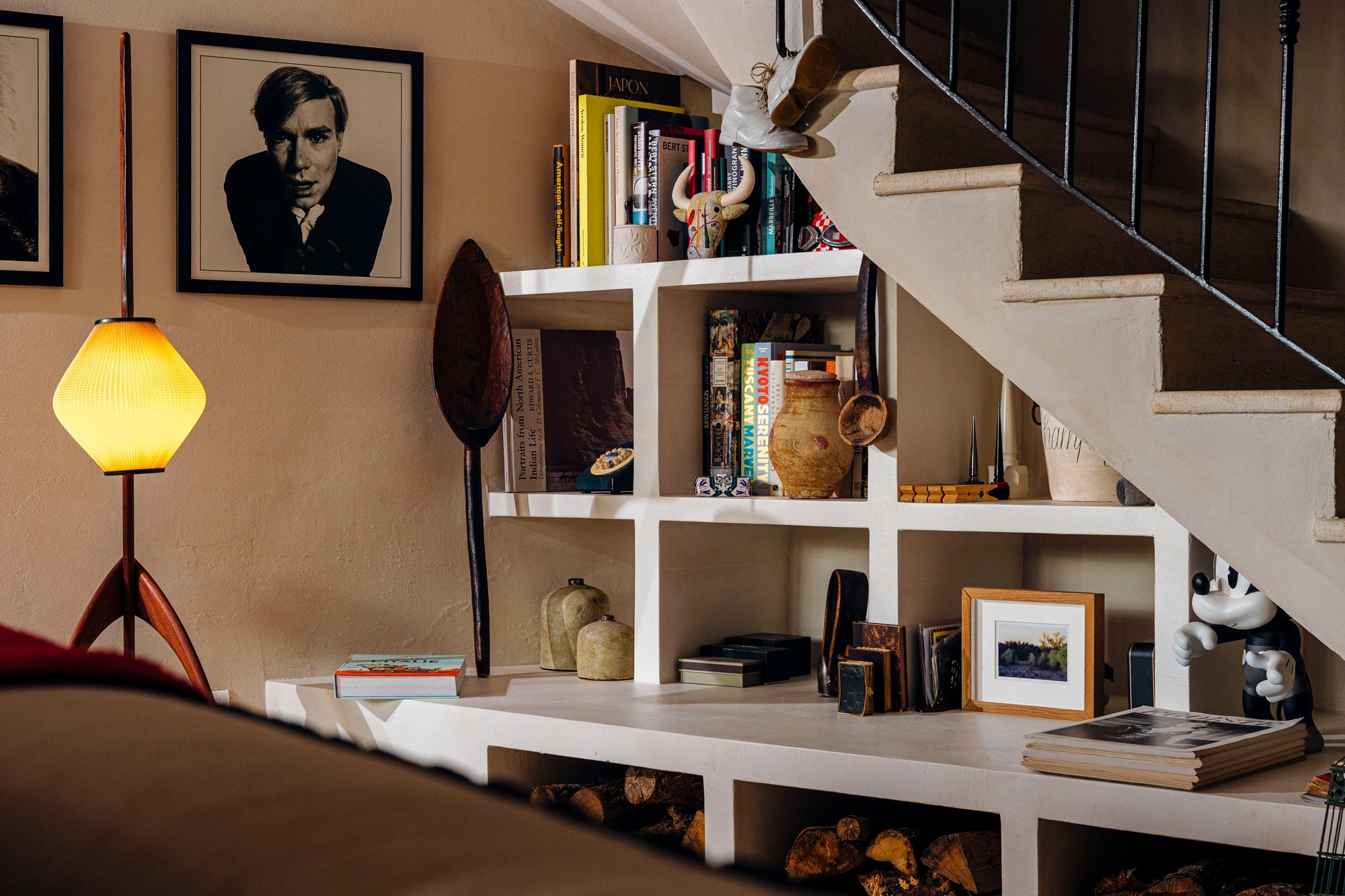 bibliotheque beton cire luberon